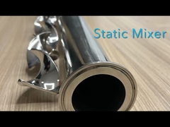 Epoxid-überzogenes geflanscht beendet klaren statischen Mischer